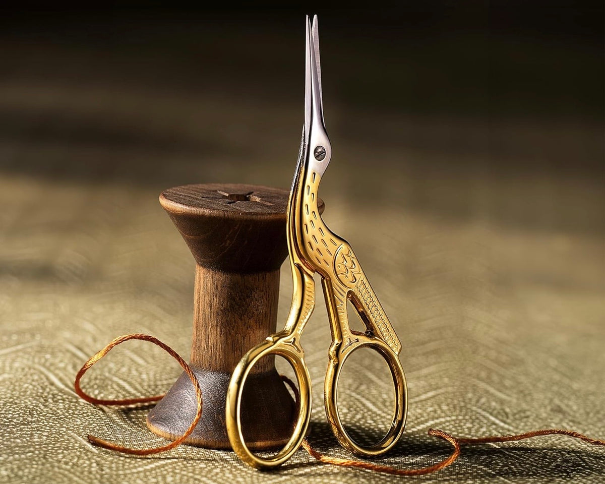Gingher 3½” Stork Embroidery Scissors